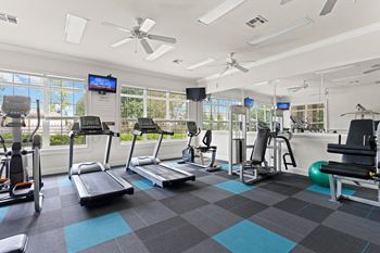 Fitness center area